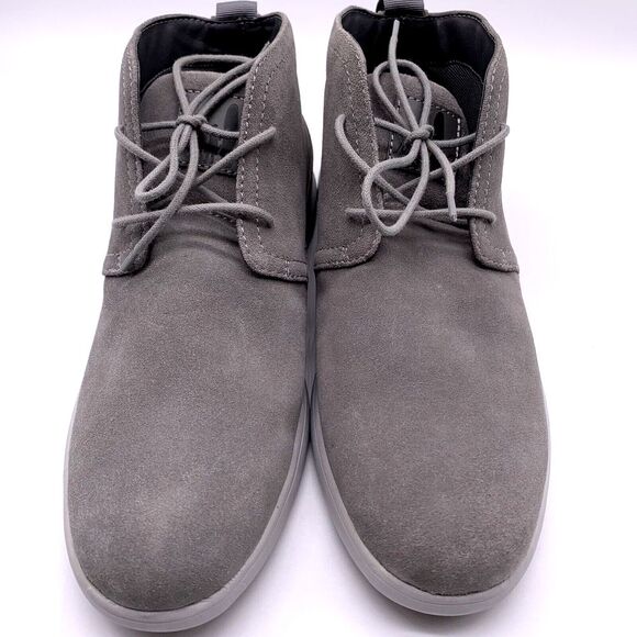 johnnie-O Men's The Chill‎ Chukka Gray Ankle Boots Size 8 Suede New No Box - Picture 1 of 9